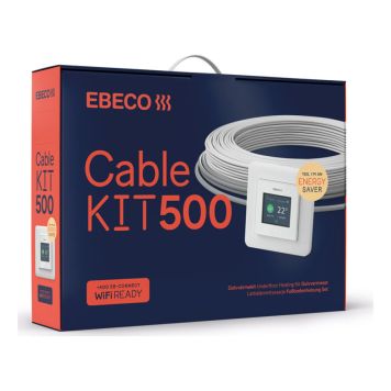 KOMPLETTERINGSSATS EBECO CABLE KIT 1180W 107M 13-27,7M² EXKL. TERMOSTAT