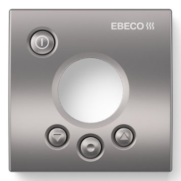 TÄCKFRONT EBECO TILL TERMOSTAT EB-THERM 205 EXXACT METALLIC