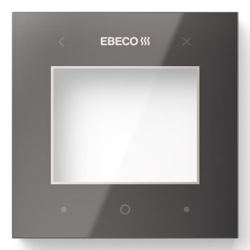 TÄCKFRONT EBECO TILL TERMOSTAT EB-THERM 500 EXXACT ANTRACIT