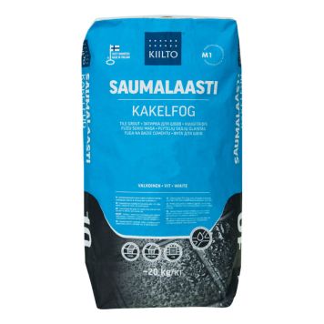 KAKELFOG KIILTO 10 VIT 20 KG