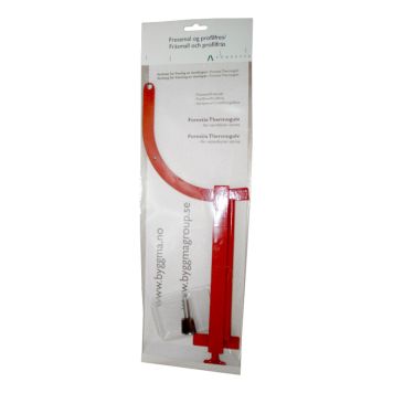 FRÄSMALL OCH PROFILFRÄS FÖR SPÅRNING I THERMOGOLV