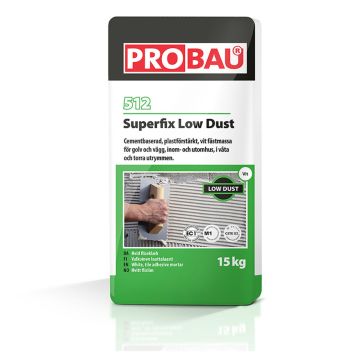 FÄSTMASSA PROBAU 512 SUPERFIX VIT 15 KG