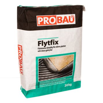 FÄSTMASSA PROBAU FLYTFIX 20 KG 3,3-5M²