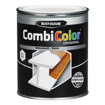 METALLACK COMBICOLOR® VIT SIDENMATT 750ML