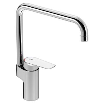 KÖKSBLANDARE GUSTAVSBERG ATLANTIC HÖG PIP KROM UTAN DISKMASKINSAVSTÄNGNING