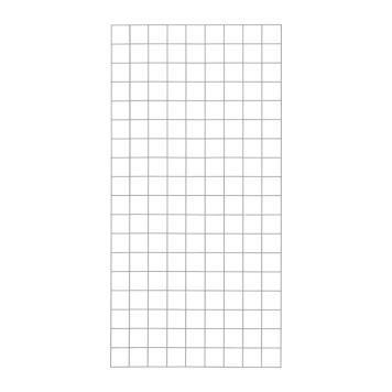 STÅLSPALJE PLUS VARMGALVANISERAD 90X180CM VARMGALVANISERAD