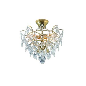 TAKKRONA MARKSLÖJD ROSENDAL GULD/MC