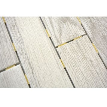 MOSAIK DOT CHINCHILLA LJUS BEIGE 6X24 CM