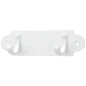 HANDDUKSHÄNGARE MILLERS 1803 DUBBELKROK VIT 45X160MM