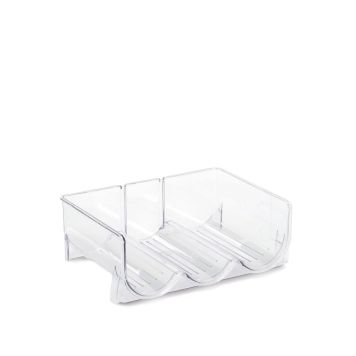 FLASKSTÄLL ZELLER FÖR 3 FLASKOR STABELBAR PLAST