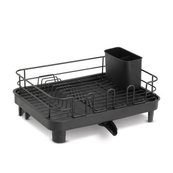 DISKSTÄLL ZELLER METALL/PLAST 31-52X41X20CM SVART