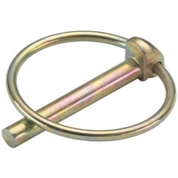 RINGSPRINT MILLERS ELFÖRZINKAD GULPLÄTERAD 6MM