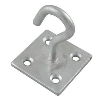 KROKFÄSTE MILLERS VARMFÖRZINKAD FÄSTPLATTA 51X51MM