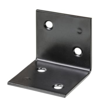 VINKELBESLAG VORMANN BRED 50X50MM SVART