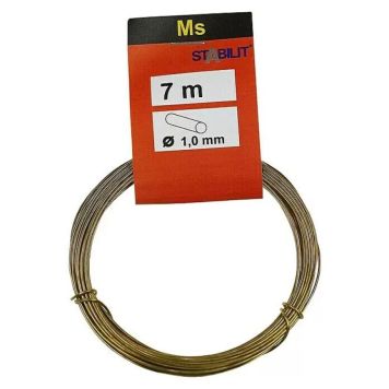 BINDTRÅD STABILIT MÄSSING Ø1MM 7M