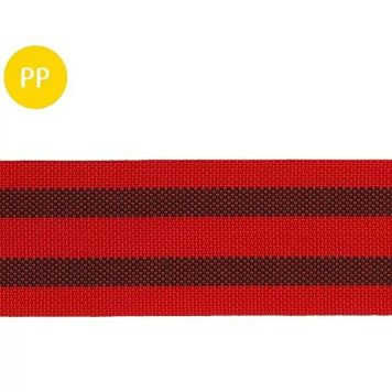 SPÄNNBAND STABILIT RÖD 60MM PRIS PER M