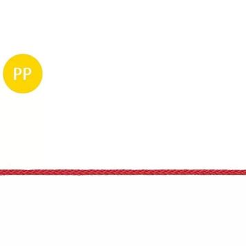 MURARSNÖRE STABILIT POLYPROPYLEN RÖD 3MM PRIS PER M