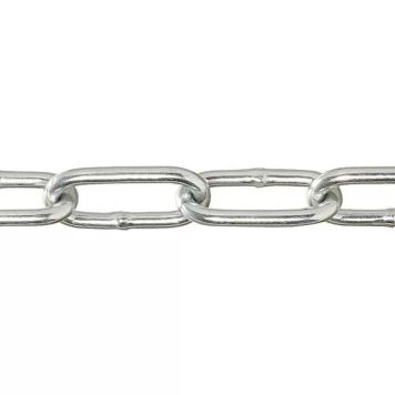 KEDJA CONACORD STÅL SVETSAD Ø6MM GRÅ PRIS PER M 