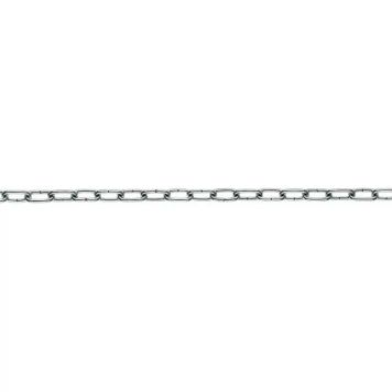KLOCKKEDJA STABILIT BLYFÄRGAD Ø1MM PRIS PER M