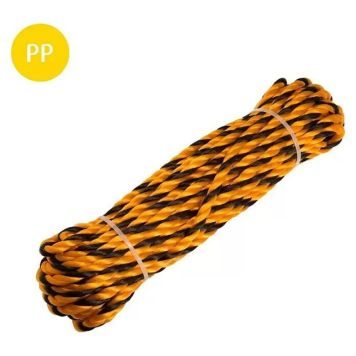 PP-LINA STABILIT 10MMX25M ORANGE/SVART