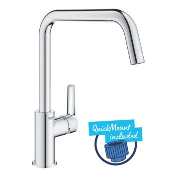 KÖKSBLANDARE GROHE START DN 15 L-PIP UTAN DISKMASKINSAVSTÄNGNING