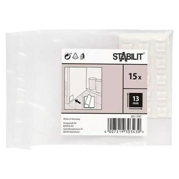 ANTIHALKKUDDAR STABILIT 13MMX13MM 15-PACK