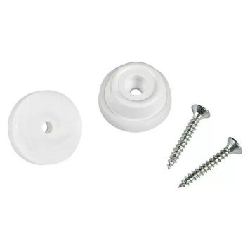 MÖBELTASSAR STABILIT MED STIFT 24MM VIT 4ST/FRP