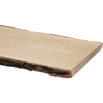 HYLLPLAN EK MED BARK 26X360-400X1200