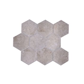 MOSAIK HEXAGON CEMENT PRIS PER ARK
