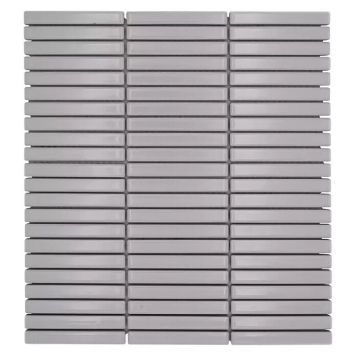 MOSAIK BAMBOO RECTANGLE WHITE GLOSSY PRIS PER ARK