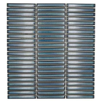 MOSAIK BAMBOO RECTANGLE GREEN GLOSSY PRIS PER ARK