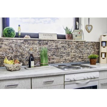 MOSAIK IMPALA BRICK BRUN 30,5X32,2CM PRIS PER ARK
