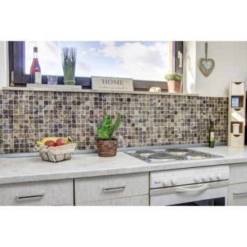 MOSAIK TREND NATURSTEN BRUN 3,2X3,2CM PRIS PER ARK
