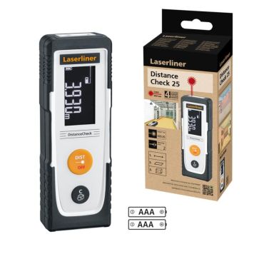 AVSTÅNDSMÄTARE LASERLINER DISTANCECHECK 25