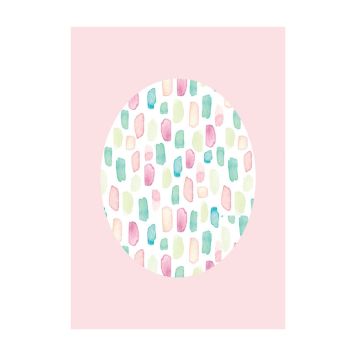 POSTER KOMAR SHELLY PATTERNS 30X40CM 