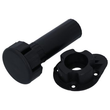 JUSTERBAR FOT SUKI 100MM SVART