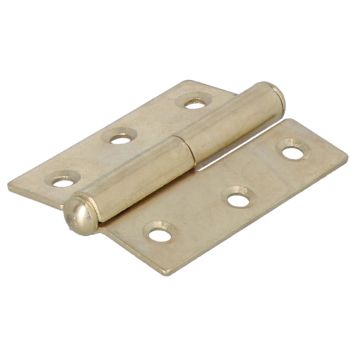 MÖBELGÅNGJÄRN SUKI HÖGER 50X40MM MÄSSING