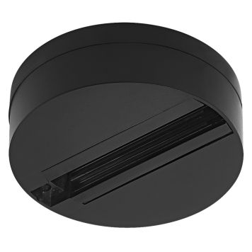 TAKLAMPSFÄSTE LEDVANCE TRACKLIGHT BAS RUND Ø100MM SVART                    