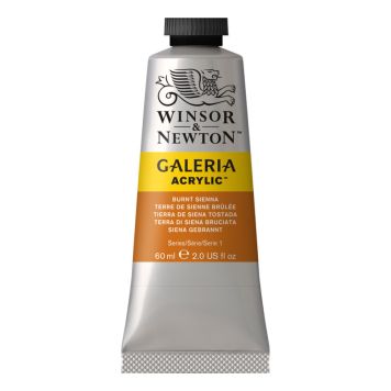 AKRYLFÄRG WINSOR&NEWTON GALERIA BURNT SIENNA 074 60ML
