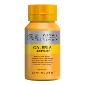 AKRYLFÄRG W&N GALERIA NR 115 MÖRKGUL 500ML