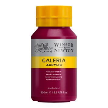 AKRYLFÄRG W&N GALERIA NR 488 MAGENTA LILA 500ML