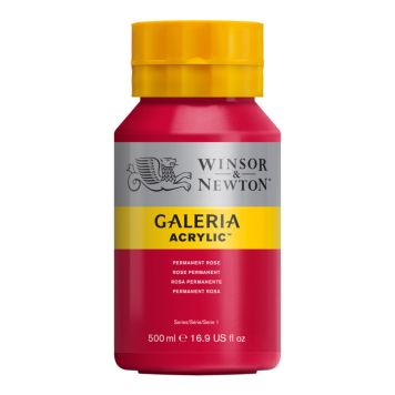 AKRYLFÄRG W&N GALERIA NR 502 PERMANENT ROSA 500ML