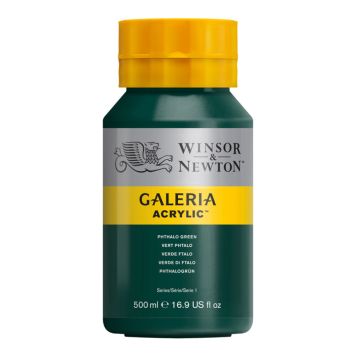 AKRYLFÄRG W&N GALERIA NR 522 PHATALO GRÖN 500ML