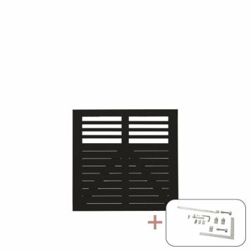 GRIND PLUS DECORA 100X95CM SVART