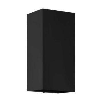 EREMITANA VÄGGLAMPA OD-WL/2 GU10 SVART