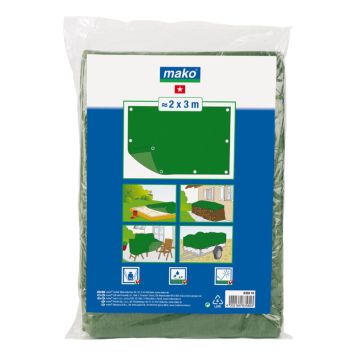 PRESENNING STANDARD 80G Ca 3X4M GRÖN