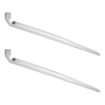 VATTENAVRINNING MR FLOWOUT VIT 2-PACK