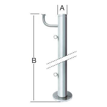 SET FÖR UPPSTEGSMONTERING Ø42,2MM