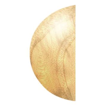 HALVÄNDKNOPP GRAN LACKERADE Ø40MM