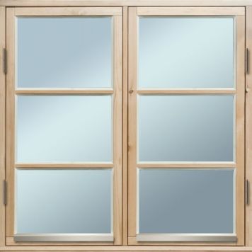 FÖNSTER SOLID ELEMENTS SIDOHÄNGT 10X10 2-LUFT 1+1 S20 OBEHANDLAT 